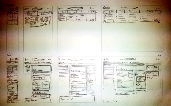 GSCC Wireframes